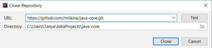 Step 8 clone repository from GitHub