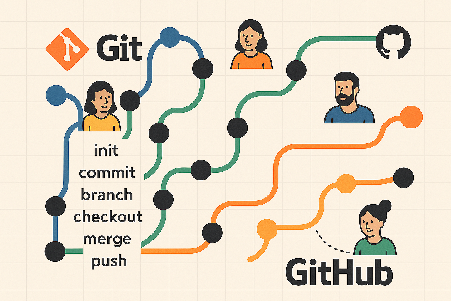 Git vs GitHub: Key Differences&nbsp;Photo