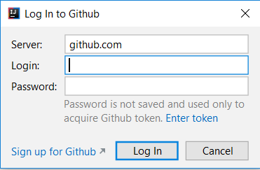 Step 5 GitHub login in IntelliJ