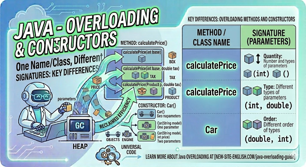 Method and Constructor Overloading in Java&nbsp;Photo